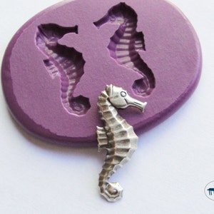 Seahorse Mould/Mould - Silicone Molds - Polymer Clay  Resin  Fondant