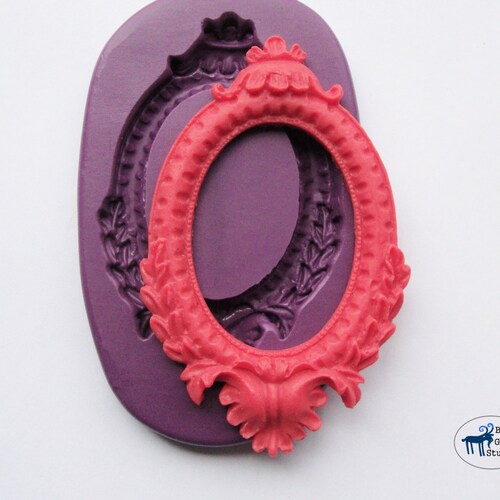 Victorian Oval Frame Mold/mould Old World Steampunk Mold Etsy