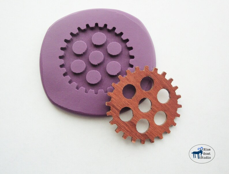 Large Cog Mold/mould 7 Industrial Steampunk Cog Gear Wheel Etsy