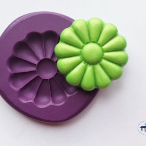 Flower Daisy/Sunflower Mold - Silicone Mold - Flowers - Polymer Clay Resin Fondant