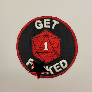 Dice Roll Iron-on Patches