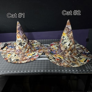 Quilted Cat Lady Witch Hat