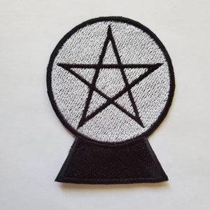 Crystal Ball Pentagram Patch