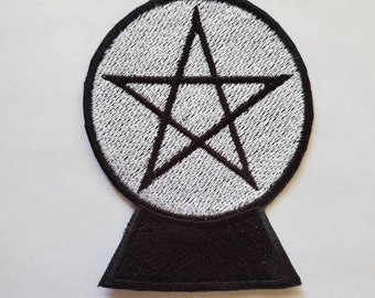 Crystal Ball Pentagram Patch