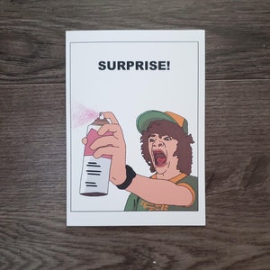 Cartão: "SURPRESA!"