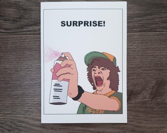 Greeting Card: "SURPRISE!"