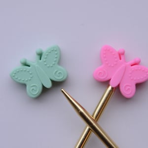 Knit Stoppers Set / Butterfly
