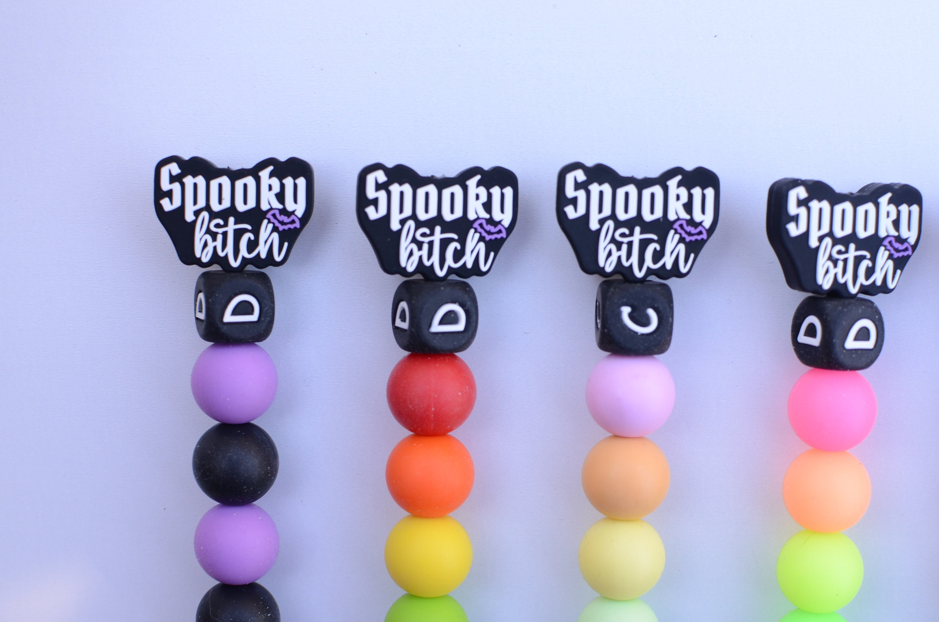Spooky B!tch With Purple Bat Crochet Hook / Halloween Crochet Hook ...