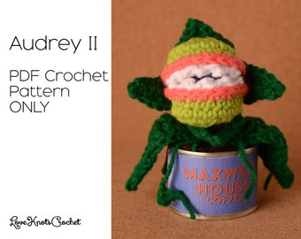 Feed Me Killer Plant / PDF Crochet Pattern ONLY