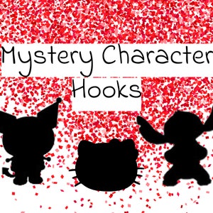 Mystery Character Crochet Hook / Crochet Hook / Silicone Bead Crochet Hook