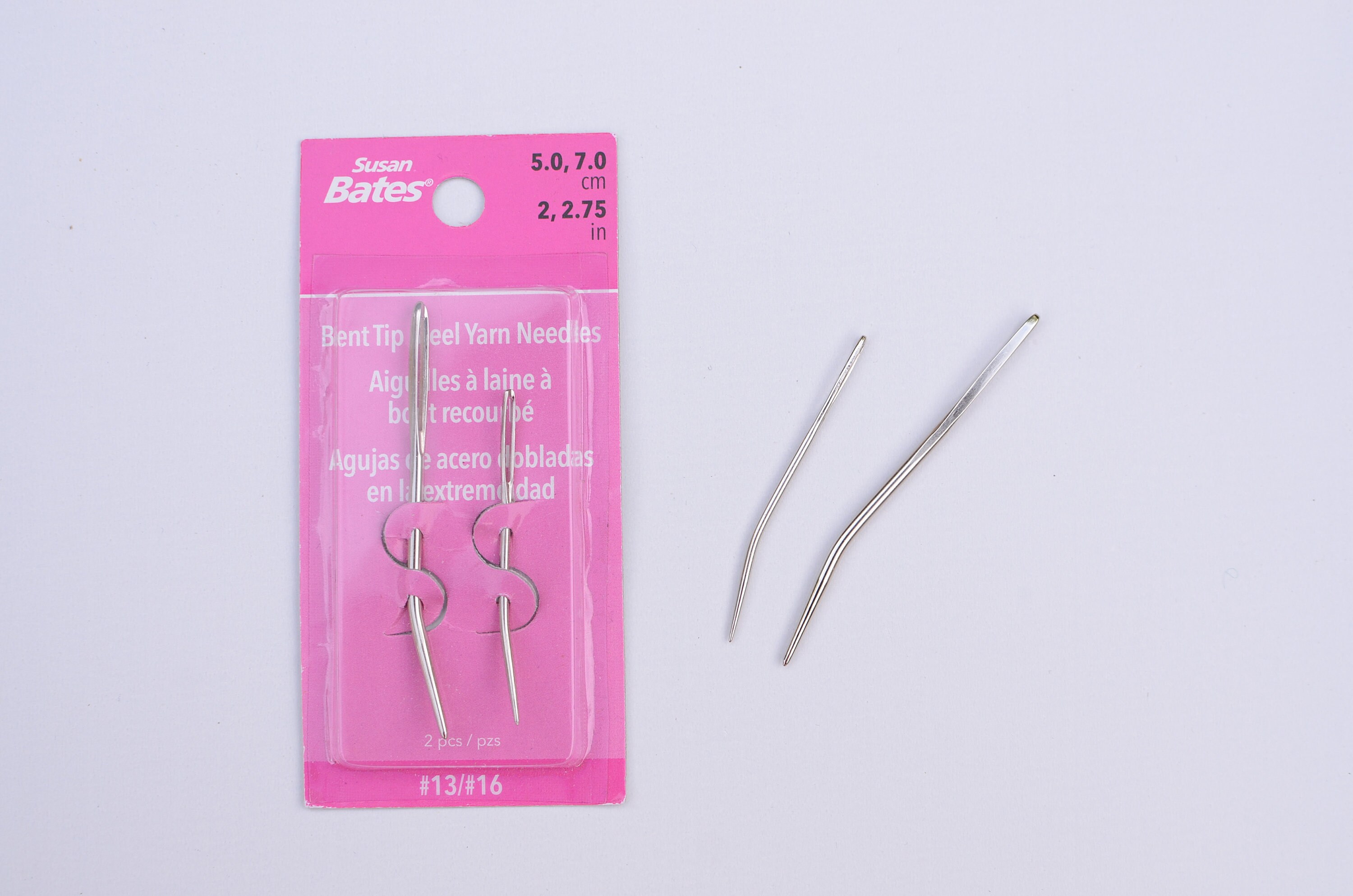 2 Pack Flexy Tapestry Needles for Super Chunky Yarn, Flexible