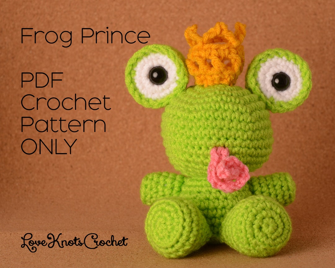 Frog Prince / PDF Crochet Pattern ONLY - Etsy