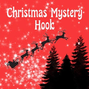 Christmas Mystery-haaknaald / haaknaald / siliconenkraalhaak