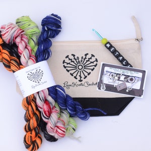 Metallica Album Inspired Mini Skein Yarn Set