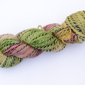 OOAK51 Ready to Ship Zebra Worsted Weight Yarn