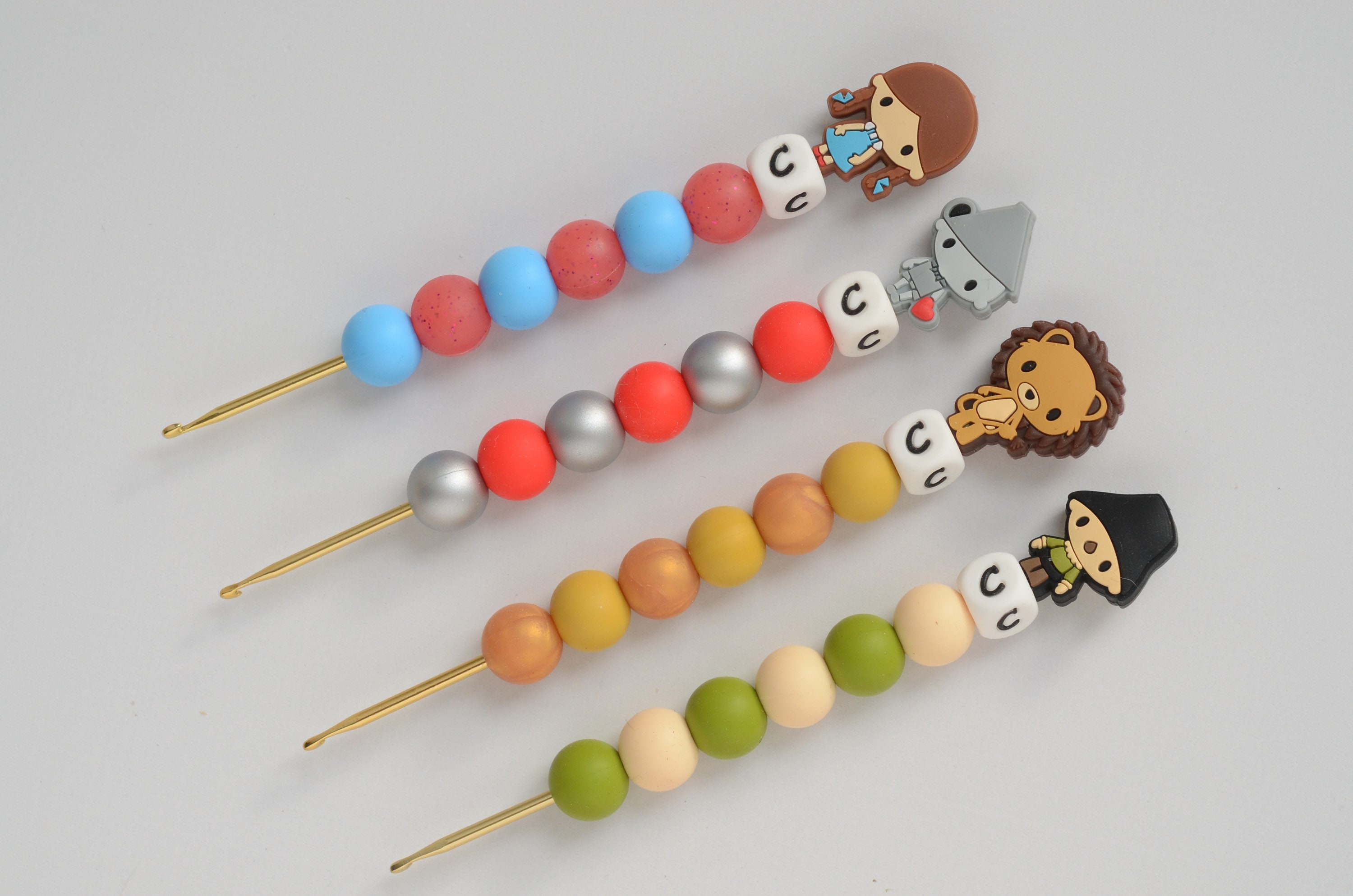 Crochet Hooks Handmade Characters 