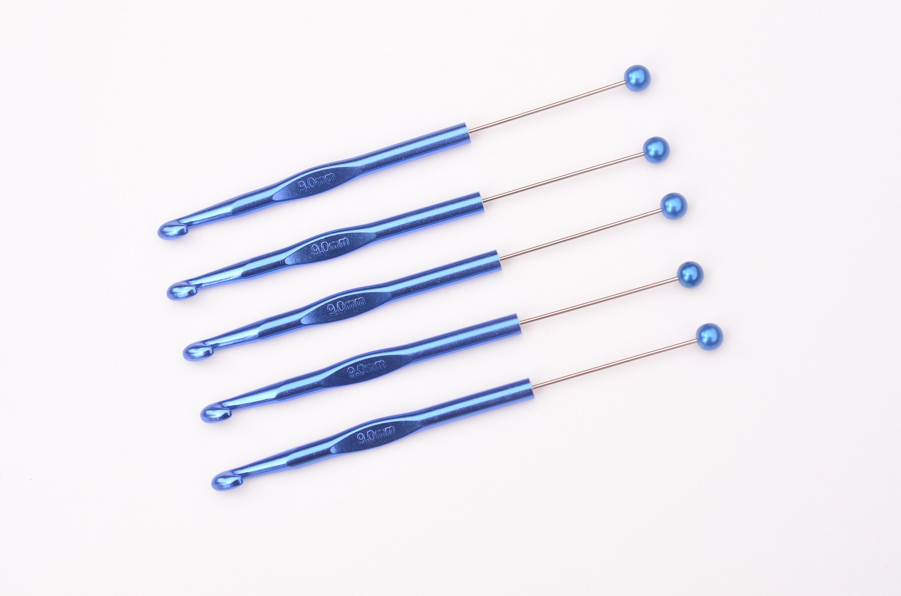 Mini-Haarkrallen In Grünblau – 2er-Set – 3,5 Cm Lang – Made In Germany