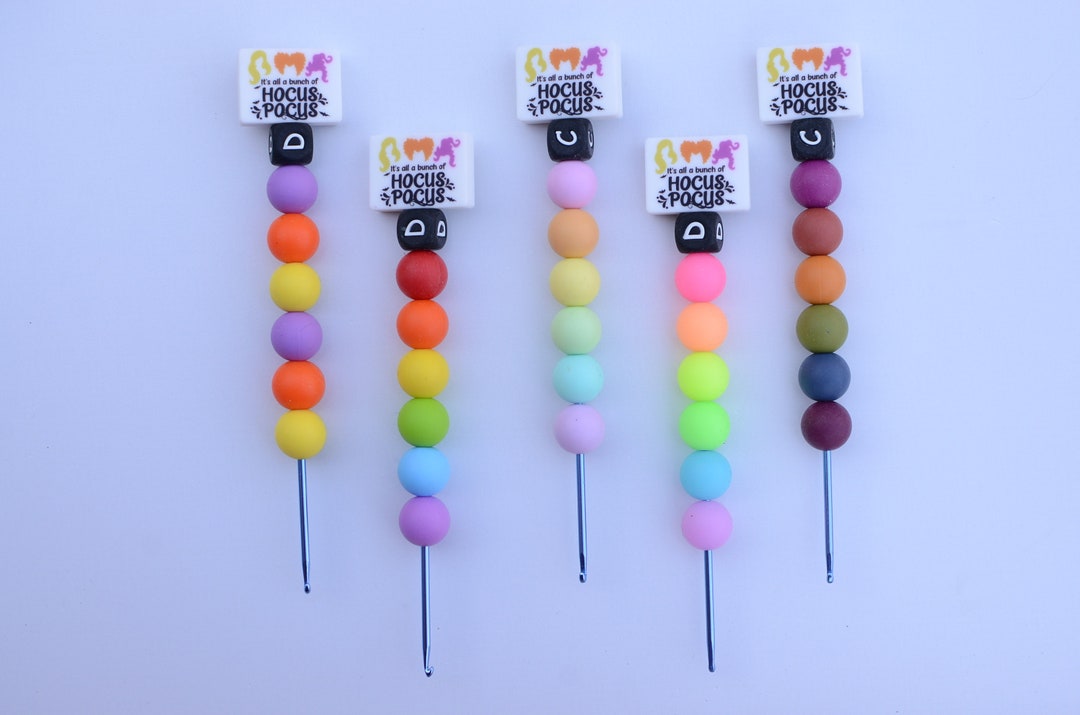 Its All a Bunch of Crochet Hook / Halloween Crochet Hook / Neon Rainbow