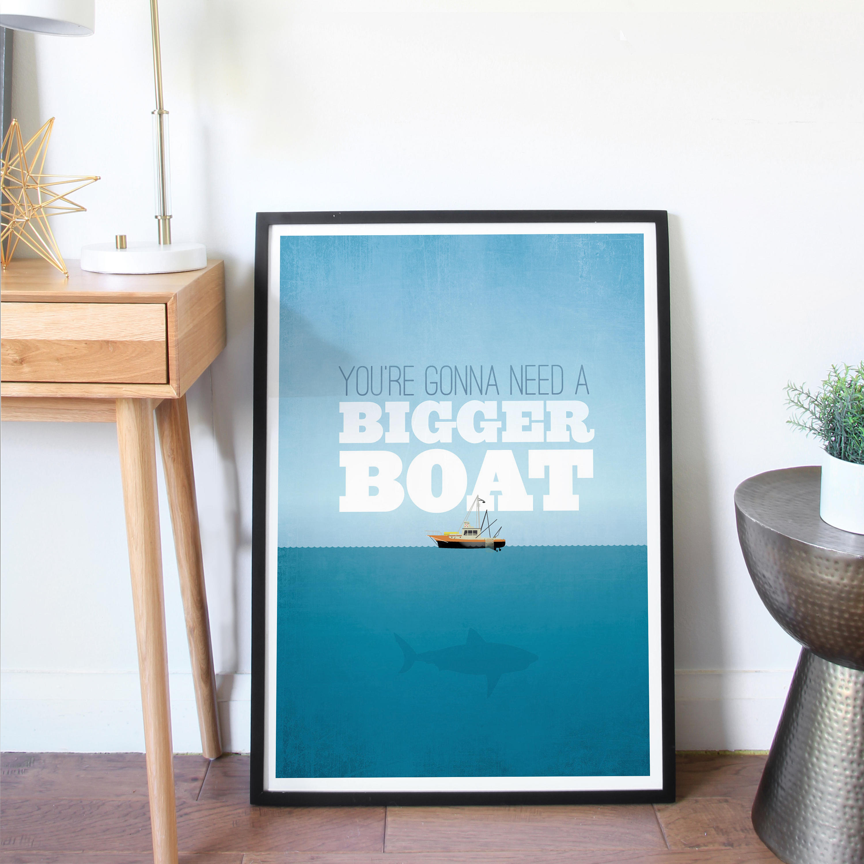Discover Jaws - Classic Movie Print