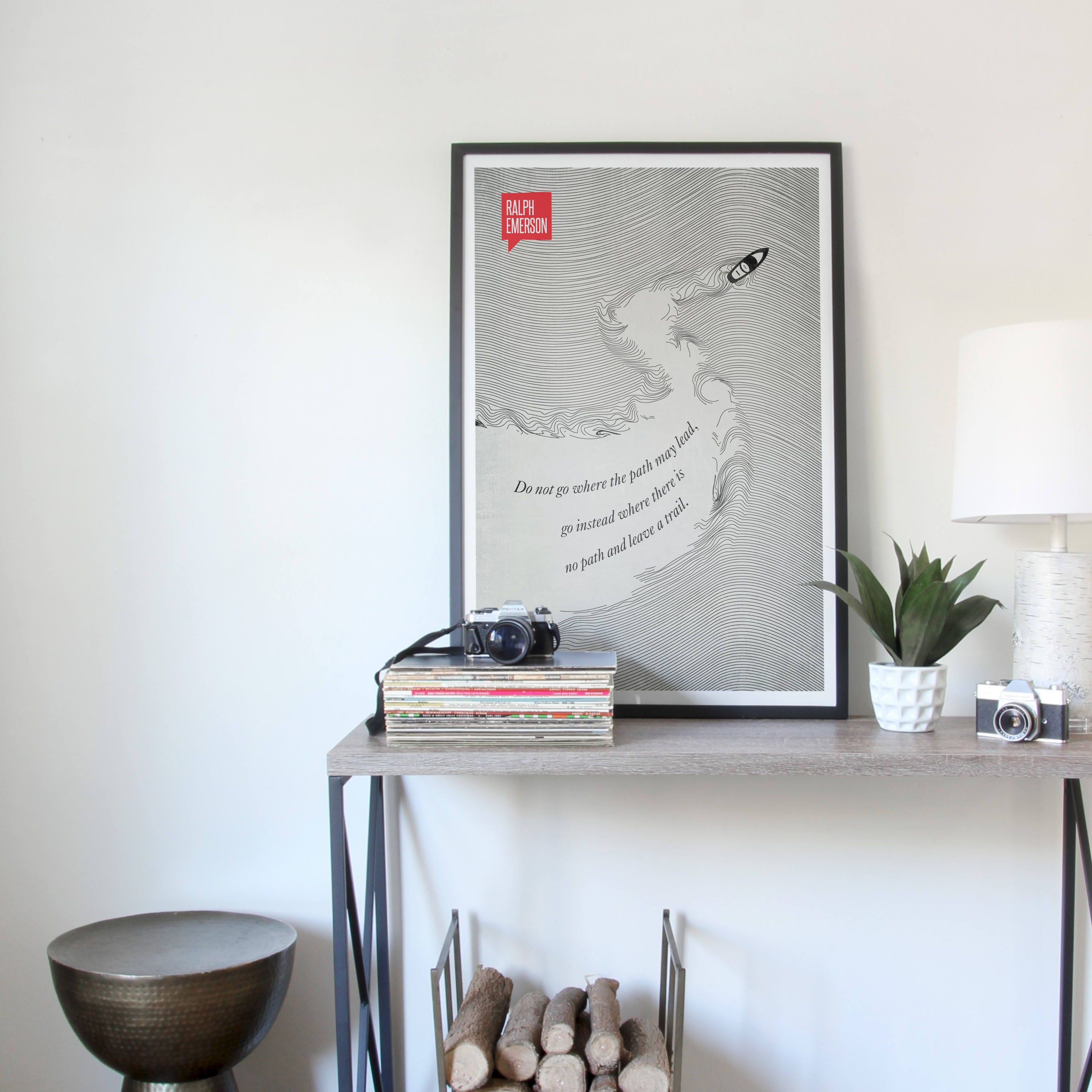 Poster Citaat Literair Citaat Kunstdruk Minimalistische Etsy