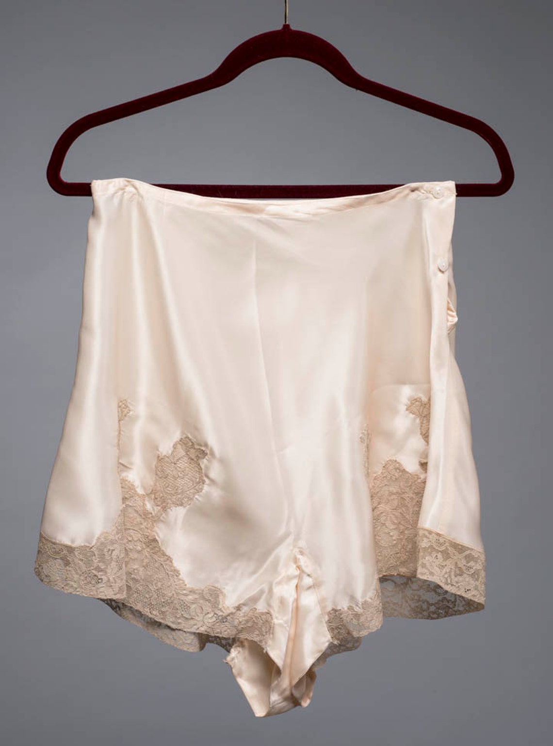 Vintage Tap Pants Silk Satin size Sm Med 1930s Wild Iris Etsy