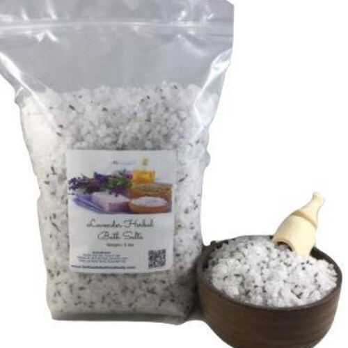 4 Lbs Herbal / Botanical Bath Salts all Natural choose From Etsy