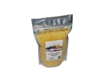 Bath Salts | Sex On The Beach Scent | 4 Sizes | Aromatherapy | Sea Salt | Epsom Salt