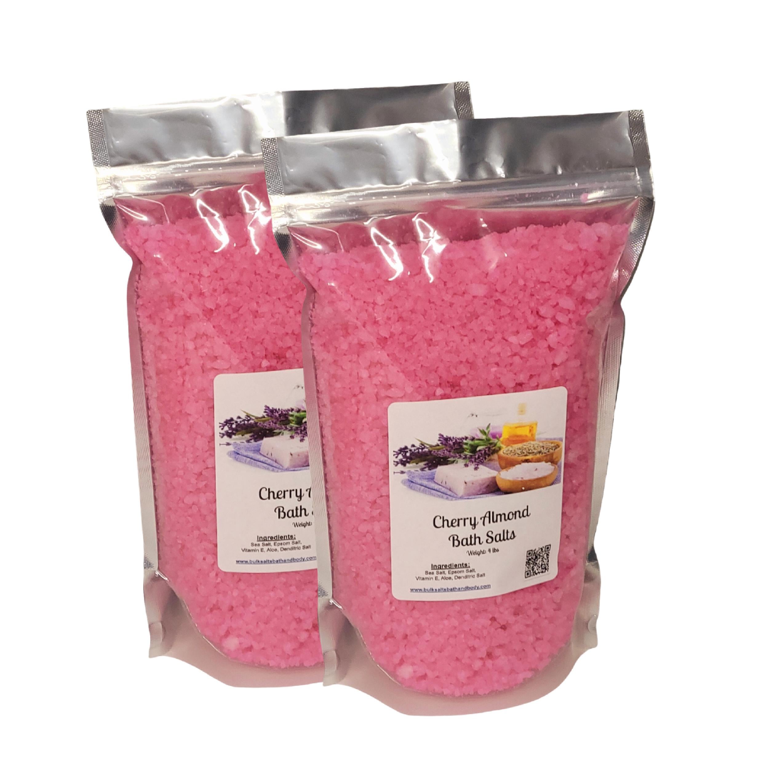 Bath Salts | Cherry Almond Scent | 3 Sizes ( 4lbs, 8lbs, 20lbs ) | Free Shipping - Etsy Bath Salts | Cherry Almond Scent | 3 Sizes ( 4lbs, 8lbs, 20lbs ) | Free Shipping - Etsy