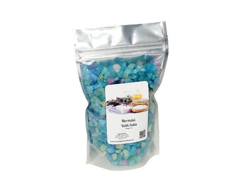 Bath Salts | Mermaid Scent | 1lb Bag | All Natural