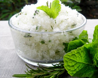 Herbal Sea Salt Scrub - 16 oz Jar