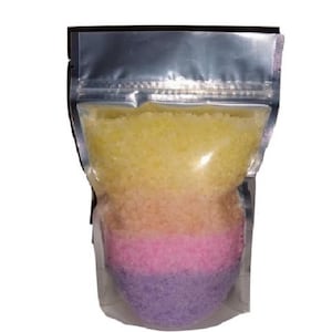 Bath Salts | Unicorn Scent | 1lb Bag | All Natural Sea Salt Blend