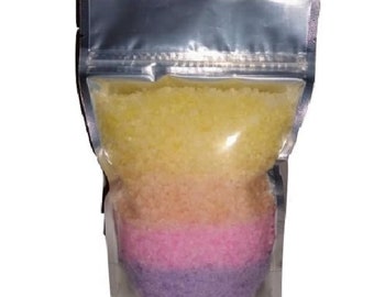 Bath Salts | Unicorn Scent | 1lb Bag | All Natural Sea Salt Blend