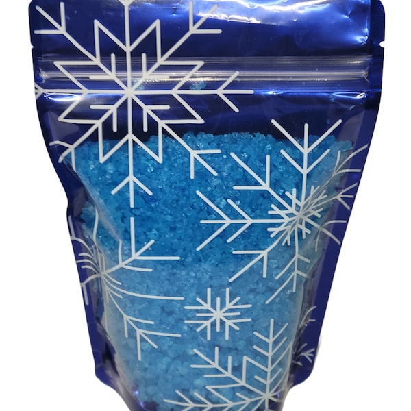 Christmas Snowflake [ Bath Salts ] 1lb Bag - Choose From 3 Holiday Scents
