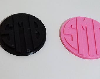Monogram | Initials | Magnet | Refrigerator | Monogram Font | Circle Monogram | Fridge Magnet | Magnets | Dishwasher Magnet | Cute Magnet