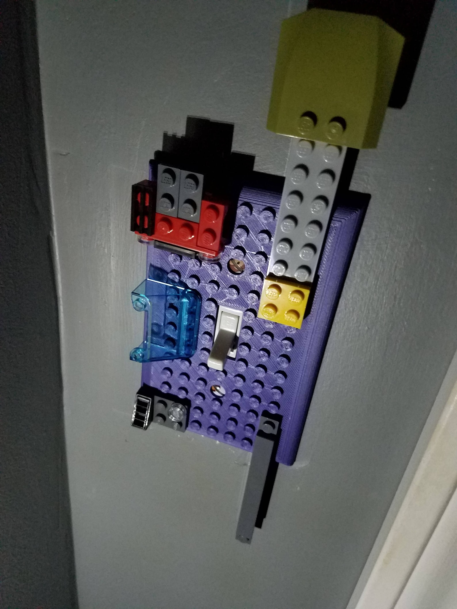 Lego Light Switch Cover Brick Builder Kids Bedroom Etsy