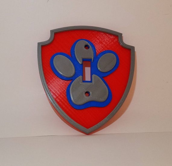 Paw Patrol Nursery Switchplate Paw Patrol Switch Cover Wall Plate Outlet Cover Light Switch Covers Light Switch Plate Switch Cover
