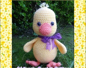 Crochet Pattern - Daphne the Baby Chick
