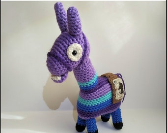 crochet pattern fortnite loot llama - craft fortnite