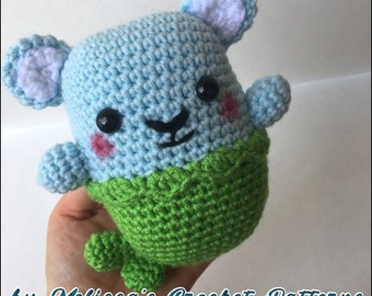 Crochet Pattern - Mer-bear