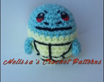 Crochet Pattern - Squirtle Ball - Pokemon