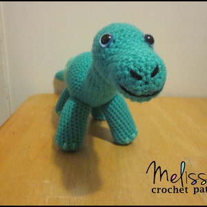 Crochet Pattern Bobby the Brontosaurus image 5