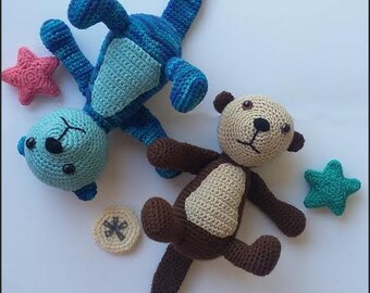 Crochet Pattern - The Sea Otters