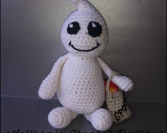 Crochet Pattern ~ Franco the Friendly Ghost