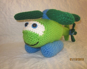 Henry the Helicopter Crochet Pattern