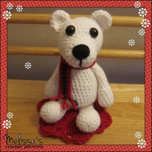 Crochet Pattern Phillip the Polar Bear image 2