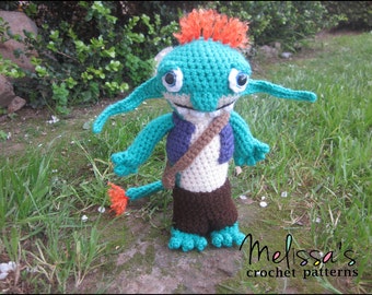 CROCHET PATTERN Bobgoblin - Wallykazam