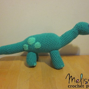 Crochet Pattern Bobby the Brontosaurus image 4