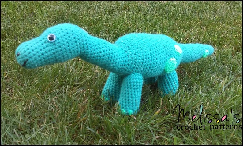 Crochet Pattern Bobby the Brontosaurus image 3