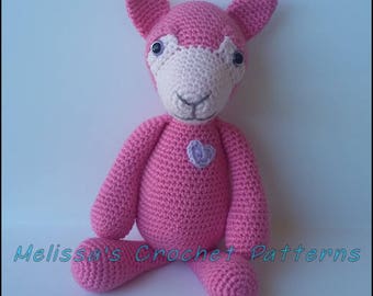 Crochet Pattern - Lana the Baby Llama