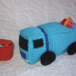 Garbage Truck Crochet Pattern